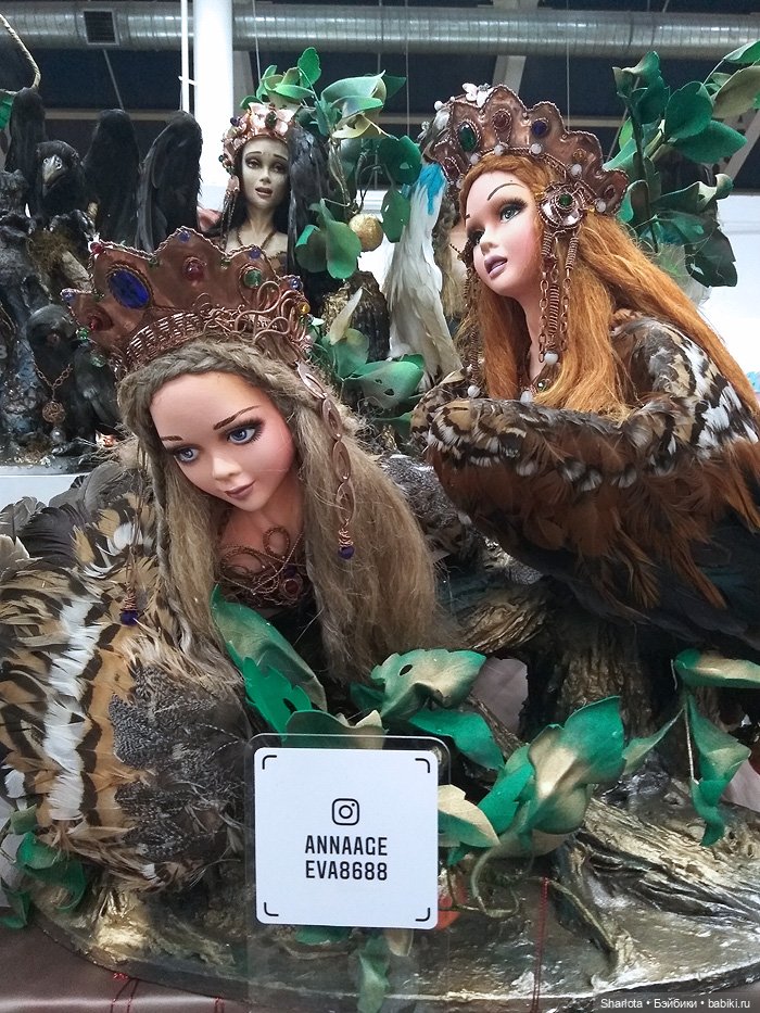 Весенний бал кукол, выставка на Тишинке. Или три моих - АХ