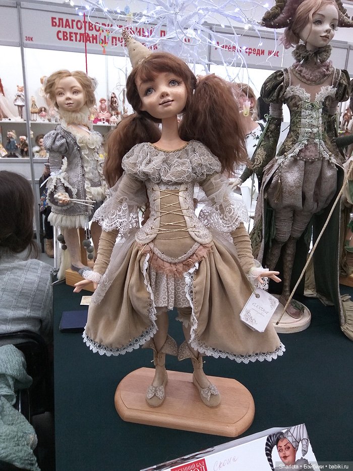 Весенний бал кукол, выставка на Тишинке. Или три моих - АХ