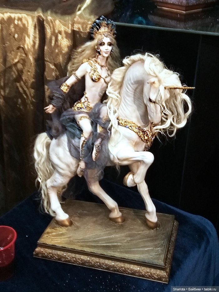 Весенний бал кукол, выставка на Тишинке. Или три моих - АХ