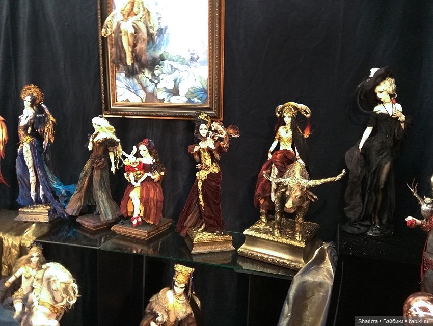 Весенний бал кукол, выставка на Тишинке. Или три моих - АХ