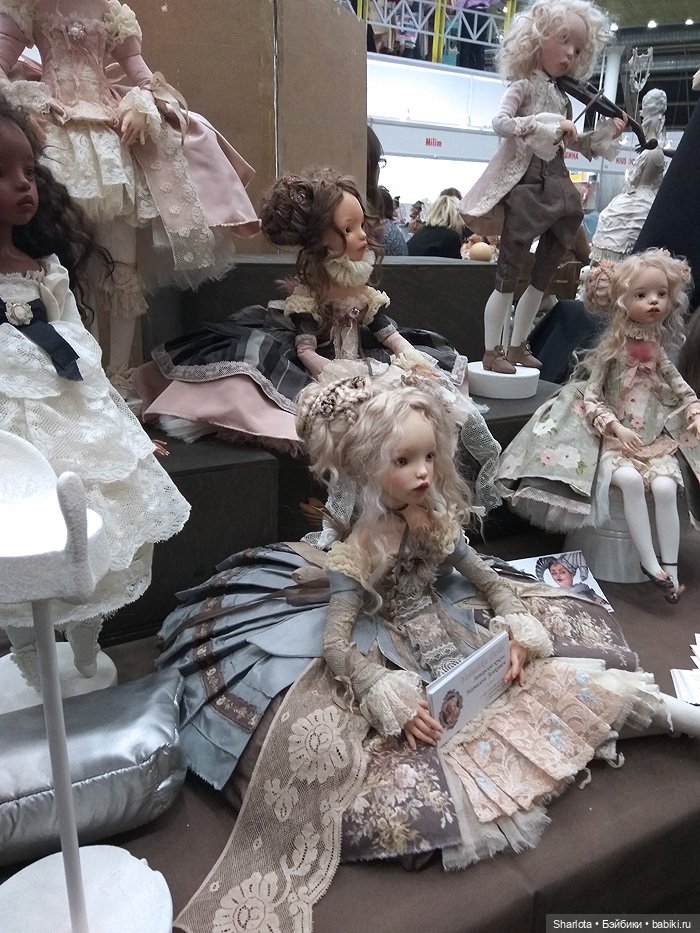 Весенний бал кукол, выставка на Тишинке. Или три моих - АХ