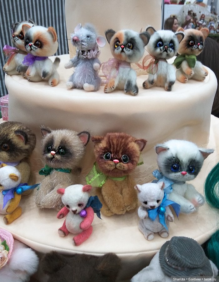 Весенний бал кукол, выставка на Тишинке. Или три моих - АХ