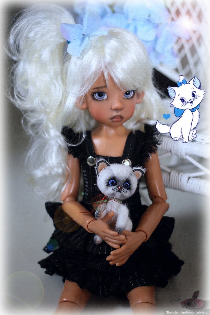 Мое семейство Кошачьих…или Лайла с котёнком