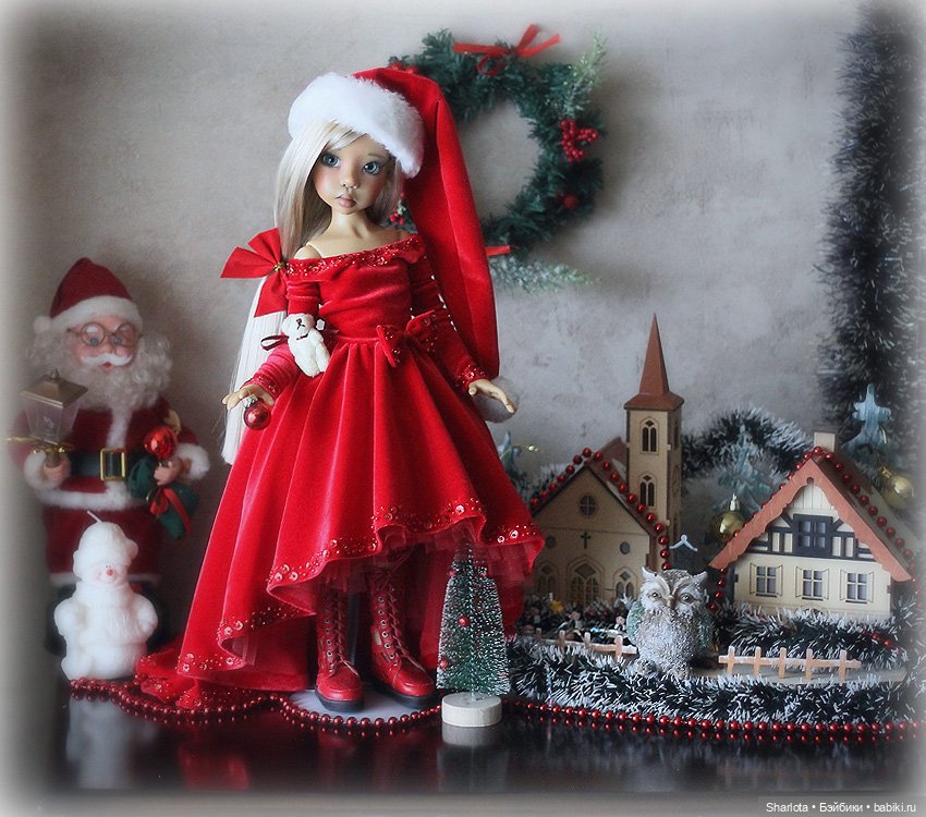 Невозможное – возможно! Любимые Каешки и утонченные красавицы от Иплхаус… или необычный Family look-помощницы Санты (фото 6)