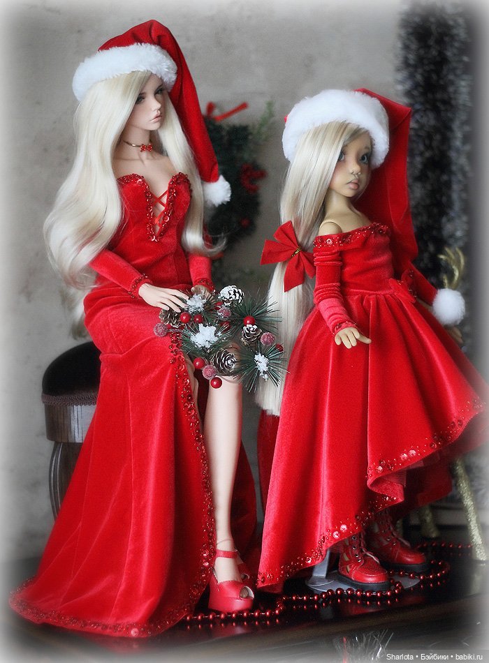 Невозможное – возможно! Любимые Каешки и утонченные красавицы от Иплхаус… или необычный Family look-помощницы Санты