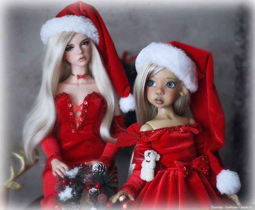 Невозможное – возможно! Любимые Каешки и утонченные красавицы от Иплхаус… или необычный Family look-помощницы Санты (фото 8)