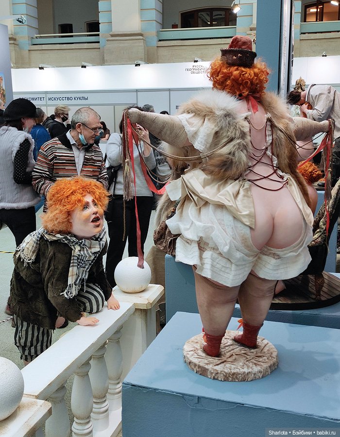 Выставка в Гостином дворе «Искусство куклы 2021» Часть первая