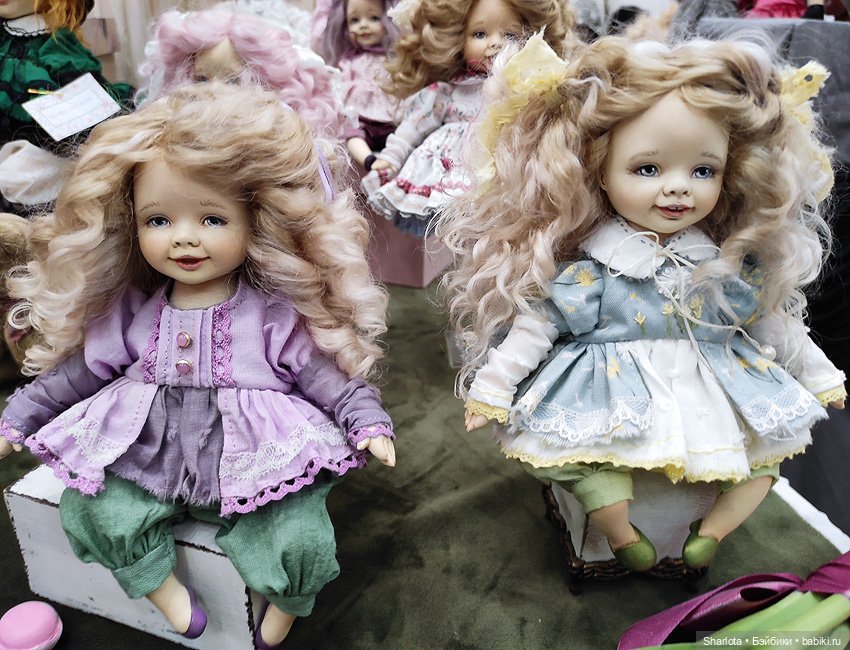 Выставка на Тишинке 2022. Весенний бал кукол. Часть 2