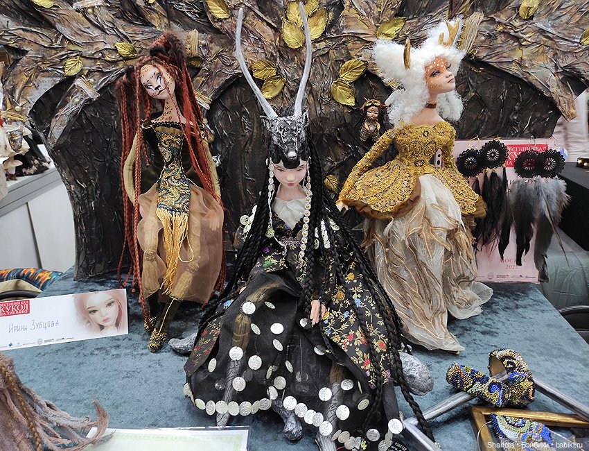 Выставка на Тишинке 2022. Весенний бал кукол. Часть 2