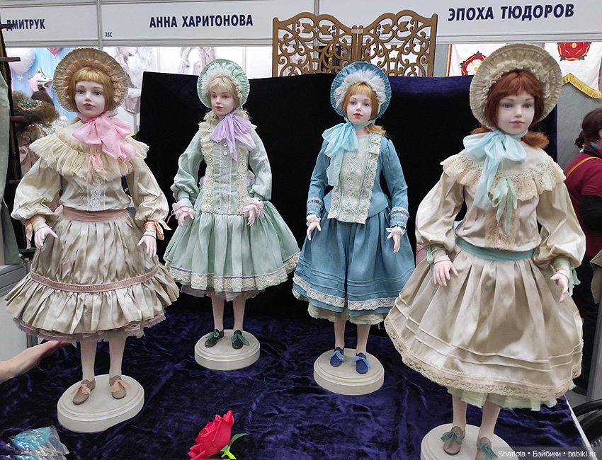 Выставка на Тишинке 2022. Весенний бал кукол. Часть 2