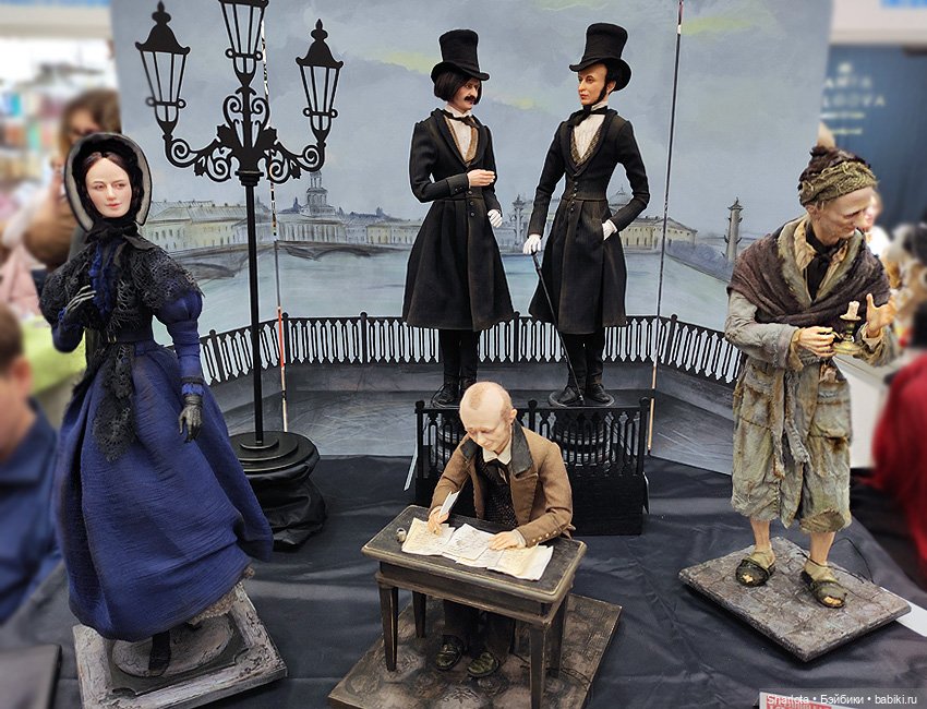 Выставка на Тишинке 2022. Весенний бал кукол. Часть 3