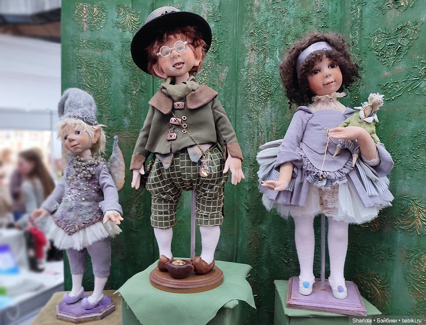 Выставка на Тишинке 2022. Весенний бал кукол. Часть 4