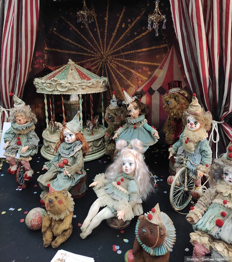 Выставка на Тишинке 2022. Весенний бал кукол. Часть 4