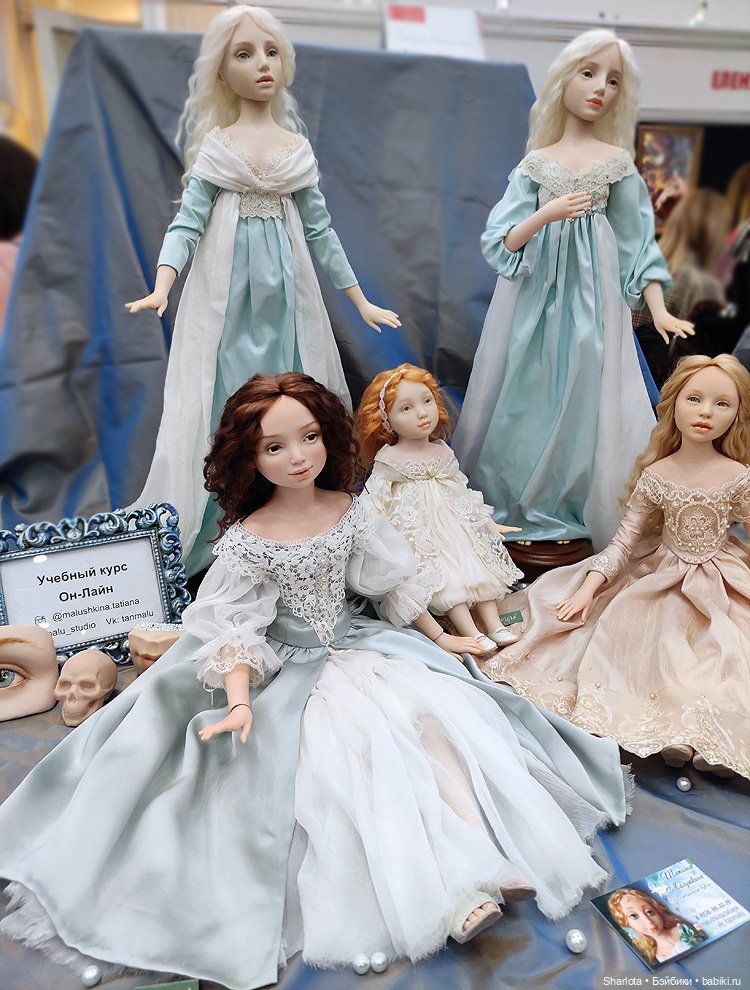Выставка на Тишинке 2022. Весенний бал кукол. Часть 4 (фото 6)