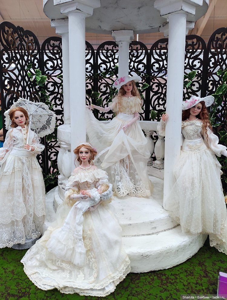Выставка на Тишинке 2022. Весенний бал кукол. Часть 4
