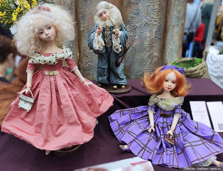 Выставка на Тишинке 2022. Весенний бал кукол. Часть 4