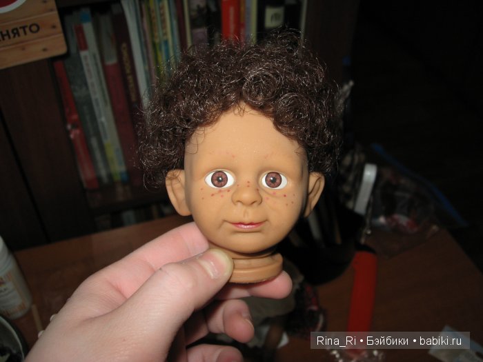 Перепрошивка волос. Характерная кукла (фото 6)