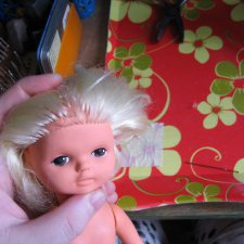 Как восстановить кукле частично утраченные волосы