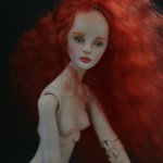 Авторская шарнирная кукла мастера Юлии Нечаевой