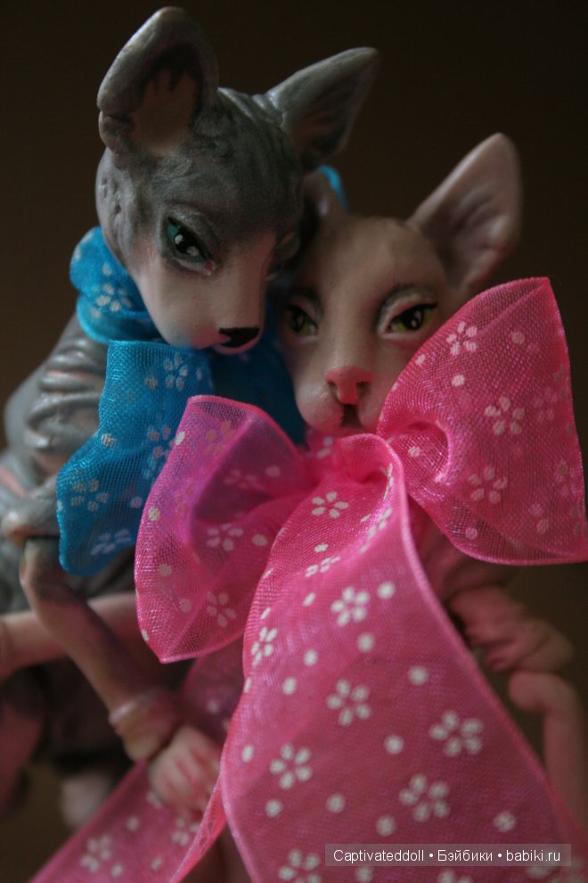 Шарнирные авторские сфинксы Юлии Нечаевой