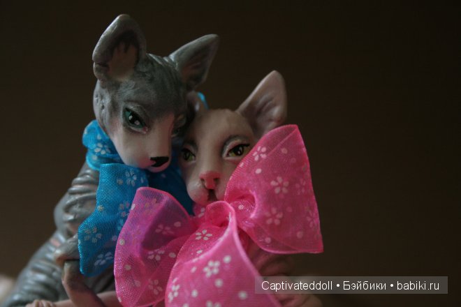 Шарнирные авторские сфинксы Юлии Нечаевой