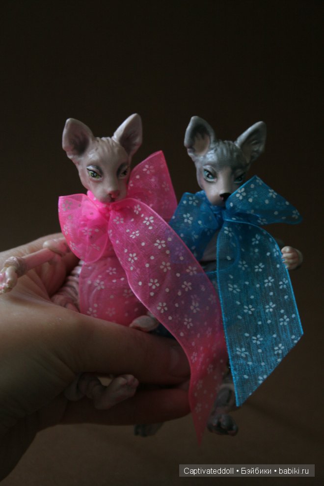 Шарнирные авторские сфинксы Юлии Нечаевой