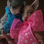 Шарнирные авторские сфинксы Юлии Нечаевой