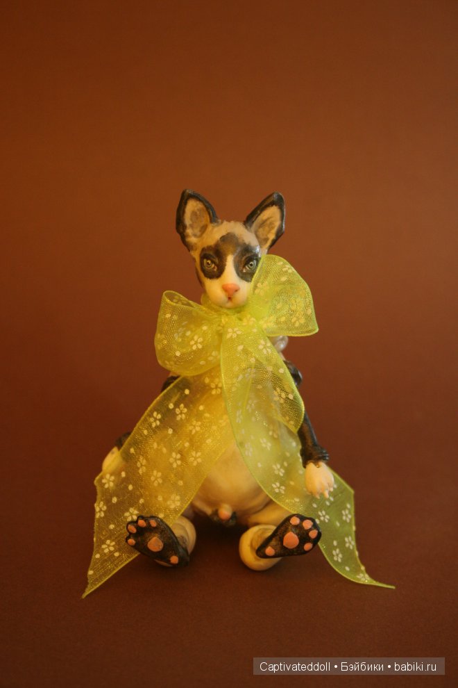 Сфинкс от Юлии Нечаевой. Авторская шарнирная кукла (фото 2)
