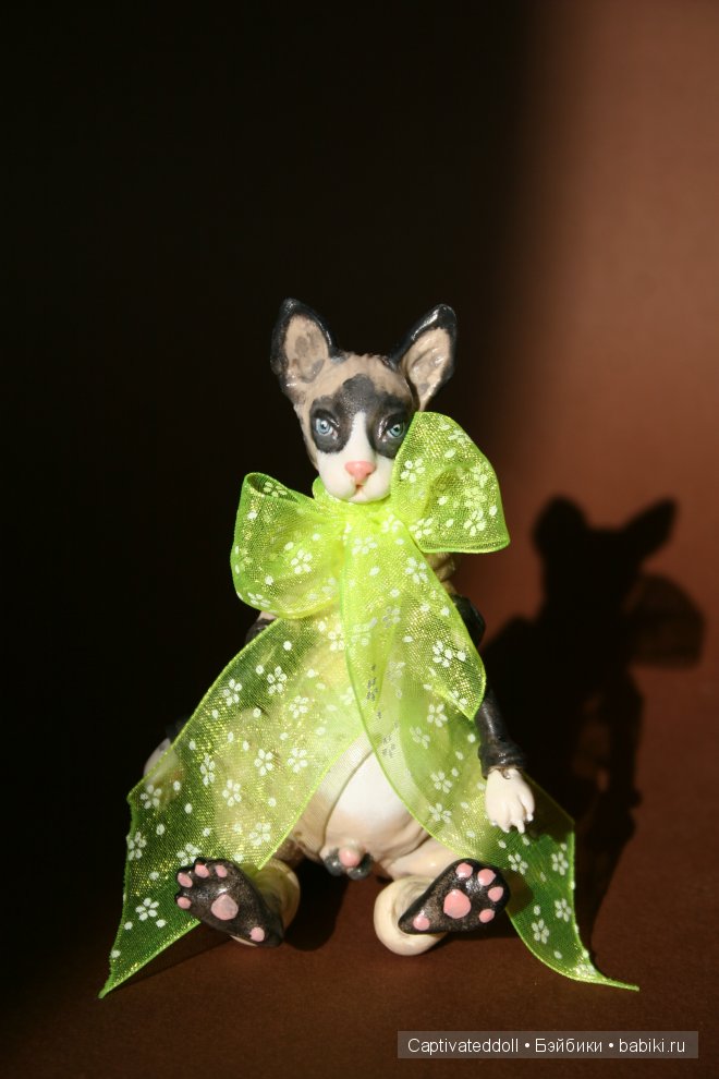 Сфинкс от Юлии Нечаевой. Авторская шарнирная кукла (фото 4)