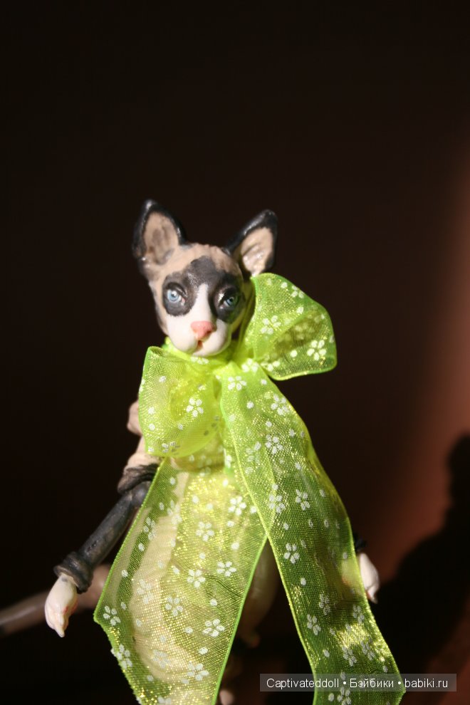 Сфинкс от Юлии Нечаевой. Авторская шарнирная кукла (фото 8)