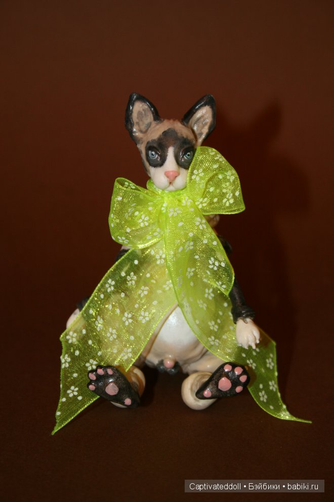 Сфинкс от Юлии Нечаевой. Авторская шарнирная кукла (фото 3)