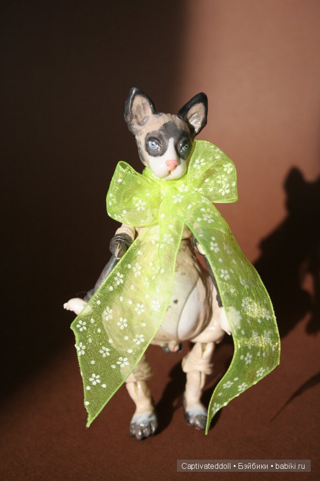 Сфинкс от Юлии Нечаевой. Авторская шарнирная кукла
