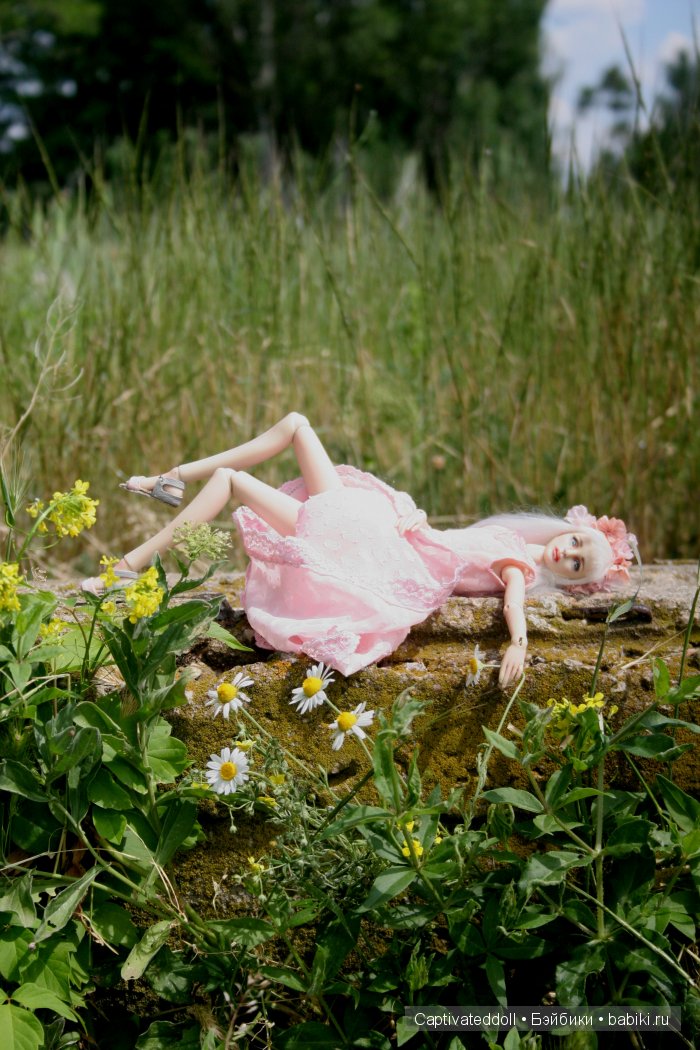 Авторская шарнирная кукла Анафиэль. Автор Юлия Нечаева