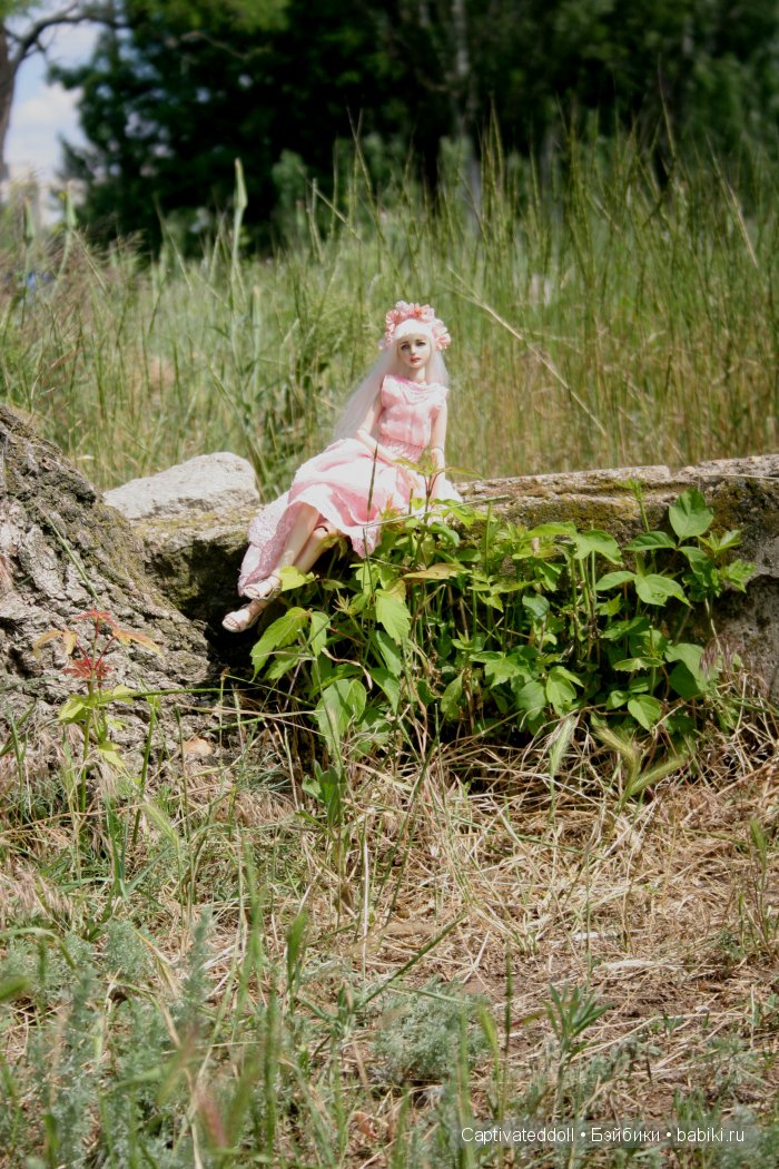 Авторская шарнирная кукла Анафиэль. Автор Юлия Нечаева