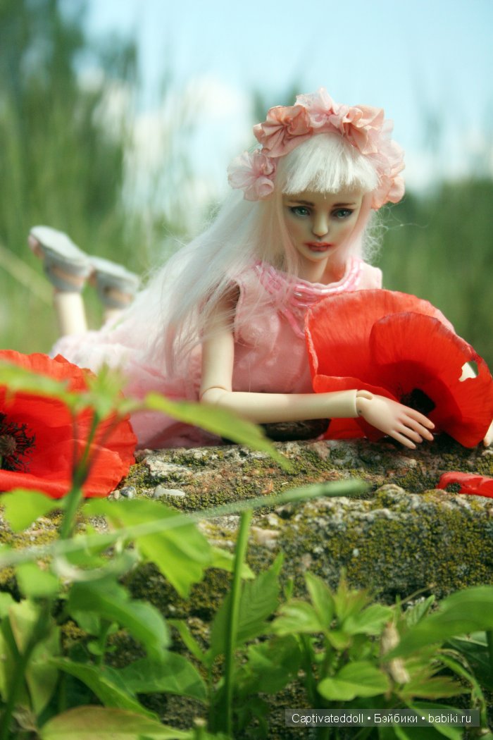 Авторская шарнирная кукла Анафиэль. Автор Юлия Нечаева (фото 10)