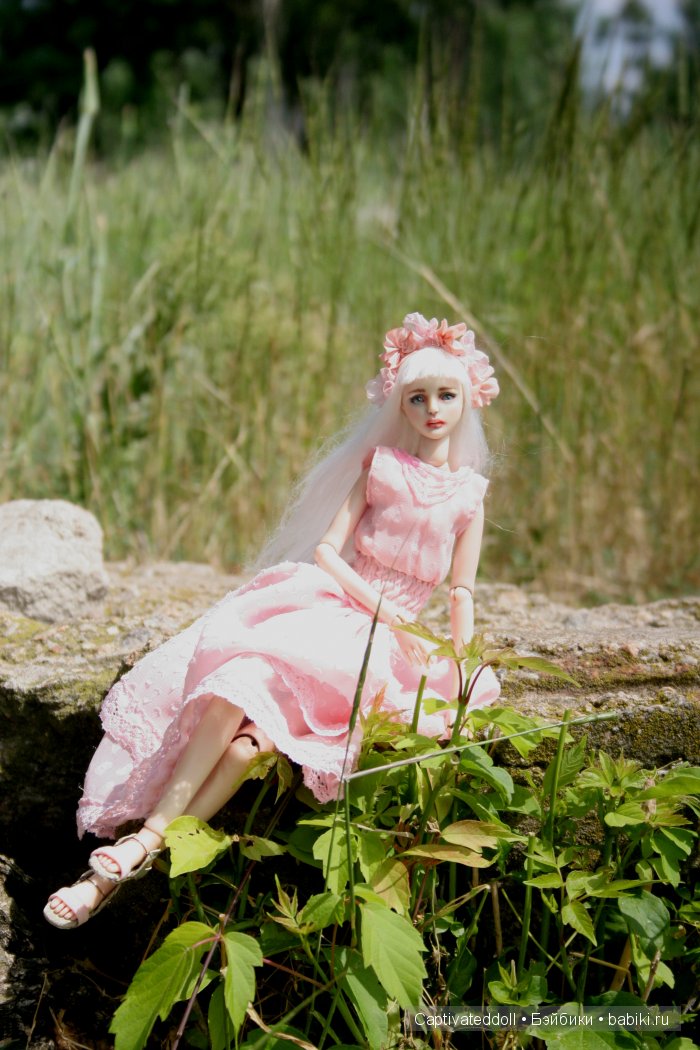 Авторская шарнирная кукла Анафиэль. Автор Юлия Нечаева