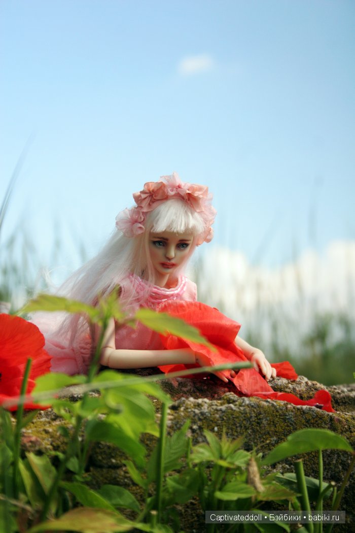 Авторская шарнирная кукла Анафиэль. Автор Юлия Нечаева