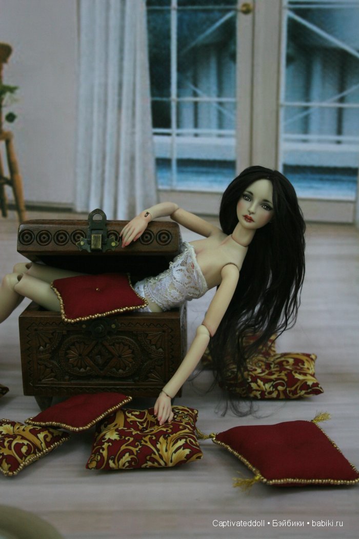 Авторская шарнирная кукла Мариам 2. Автор Юлия Нечаева (фото 2)