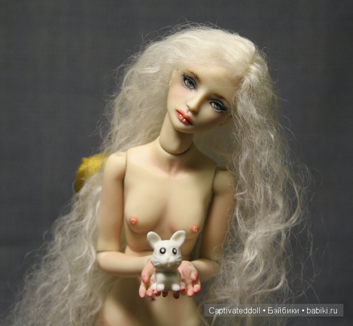 Авторская шарнирная кукла Люси 34 см
