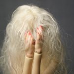 Авторская шарнирная кукла Люси 34 см