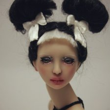 Кейси. Авторская шарнирная кукла Юлии Нечаевой 32 см, полиуретан