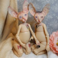 Преордер! Авторская шарнирная кукла Юлии Нечаевой