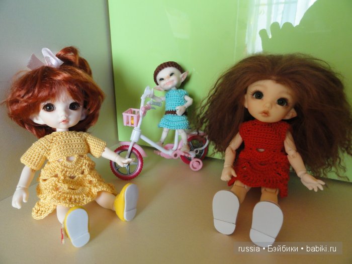 Обновки сестричек — Куклы Fairyland (ФэйриЛэнд): BJD (БЖД) (фото 6)