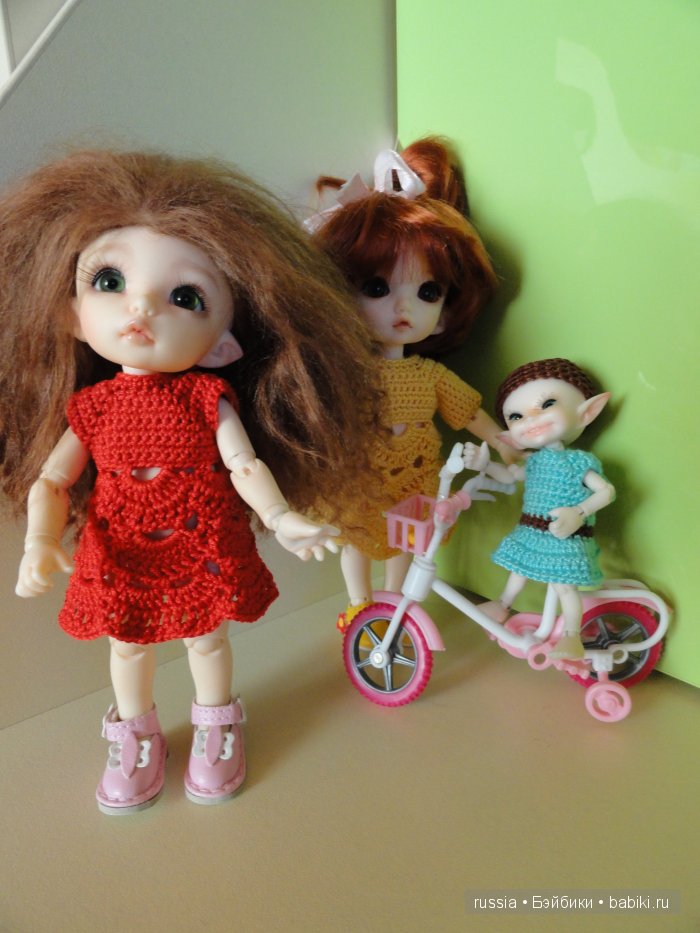 Обновки сестричек — Куклы Fairyland (ФэйриЛэнд): BJD (БЖД) (фото 5)