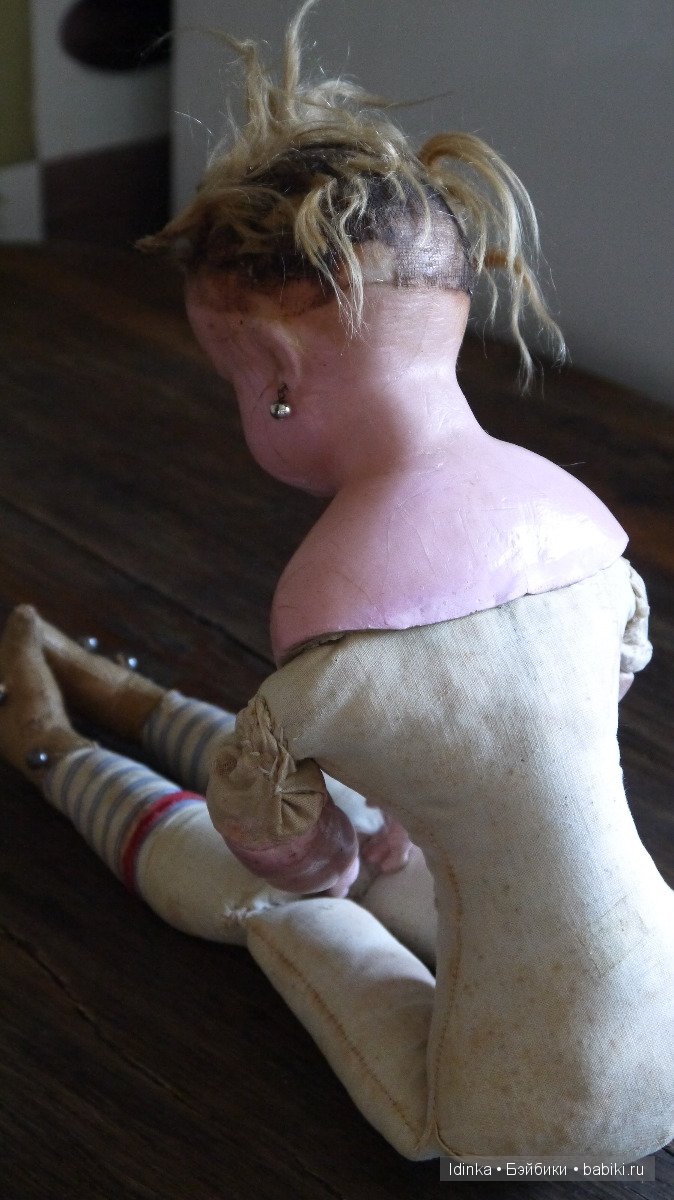 СПА для Елизаветы — Реставрация антикварных кукол: ремонт фарфора (фото 10)