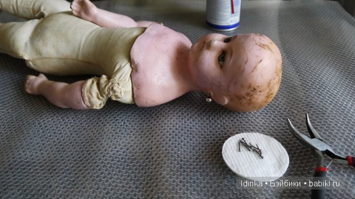 СПА для Елизаветы — Реставрация антикварных кукол: ремонт фарфора
