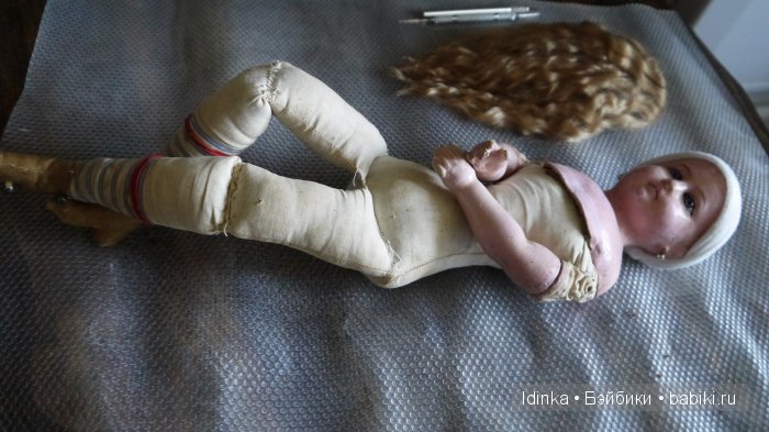 СПА для Елизаветы — Реставрация антикварных кукол: ремонт фарфора