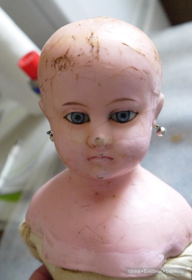 СПА для Елизаветы — Реставрация антикварных кукол: ремонт фарфора
