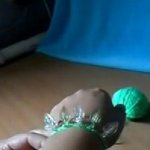 Как самим связать простой браслет с бусинами. Мастер-класс