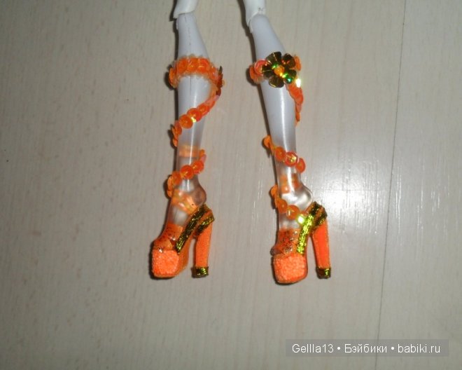 Из чего я делаю каблучки для туфель куклам | Бэйбики Из чего я делаю каблучки для туфель куклам (фото 5)